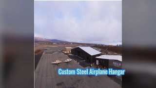 Steel Airplane Hangar Custom Aircraft Storage