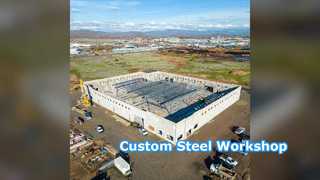 Custom Steel Workshop Building Energy Saving