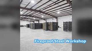 Fireproof Steel Workshop Building Fast